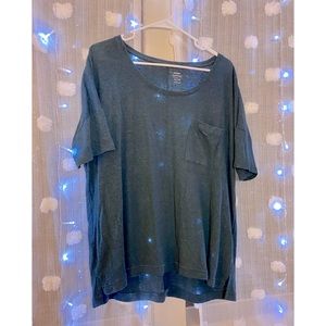 Short Sleeve Blue Tee